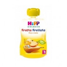 HIPP BIO FRUTTA FRULLATA MELA/PERA 90G